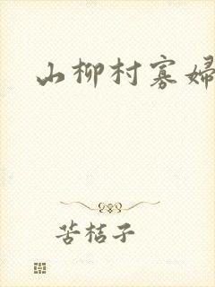 山柳村寡妇情史