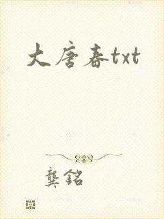大唐春txt