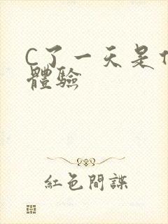 C了一天是什么体验