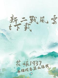 新二战风云txt下载