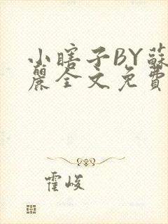 小瞎子BY苏玛丽全文免费笔趣阁