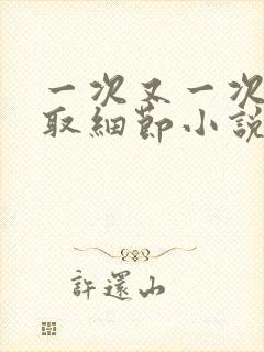 一次又一次的索取细节小说