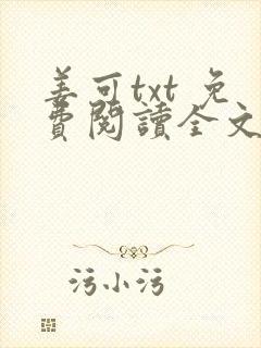 姜可txt 免费阅读全文在线阅读无弹窗笔