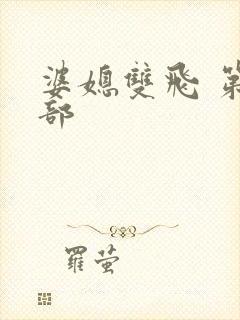 婆媳双飞 第一部