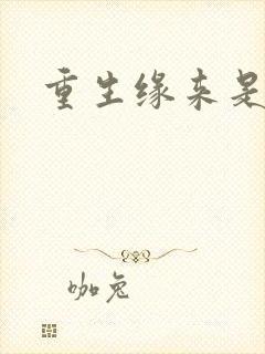 重生缘来是你