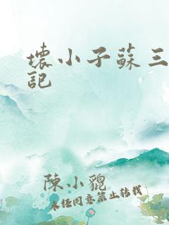 坏小子苏三风流记