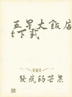 五星大饭店txt下载