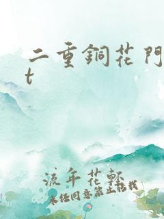 二重铜花门txt