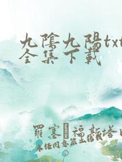九阴九阳txt全集下载