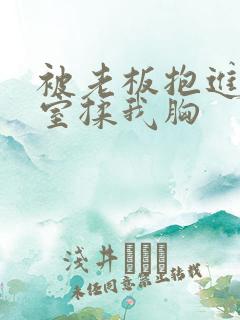 被老板抱进办公室揉我胸