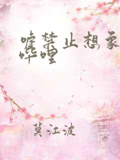 嘘禁止想象哔哩哔哩