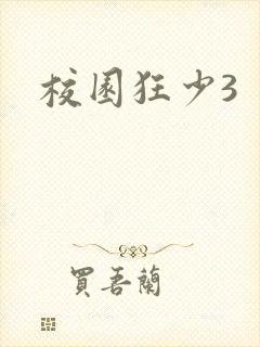 校园狂少3