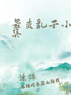 最爽乱子小说合集