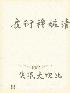 夜衍穆婉清小说