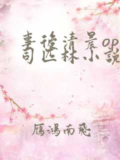 事后清晨op阿司匹林小说讲的啥