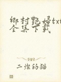 乡村艳妇txt全集下载