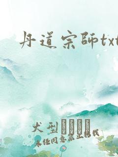 丹道宗师txt