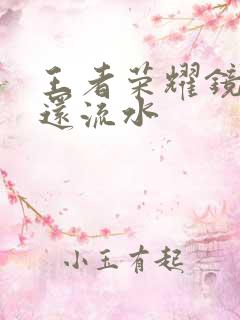 王者荣耀镜被捅还流水