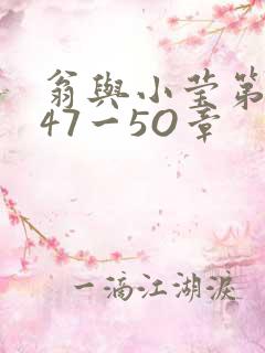 翁与小莹第十部47一5O章