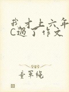 我才上六年级就C过了作文