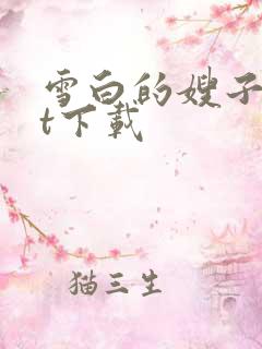 雪白的嫂子txt下载