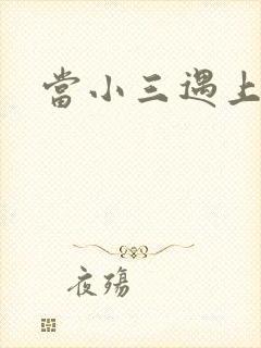 当小三遇上小四