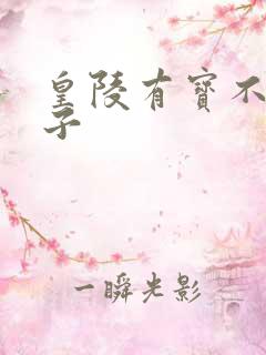 皇陵有宝不予贼子