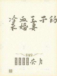 冷血王子的贫穷未婚妻