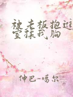 被老板抱进办公室揉我胸