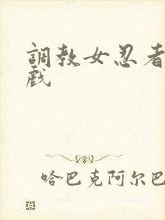 调教女忍者小游戏