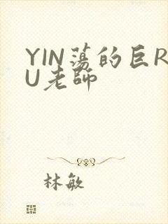 YIN荡的巨RU老师