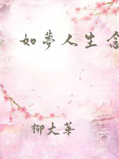 如梦人生 念央