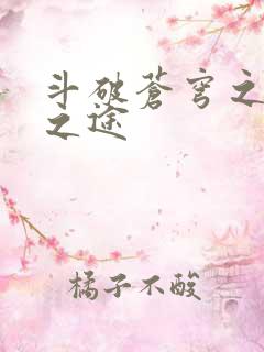 斗破苍穹之王者之途