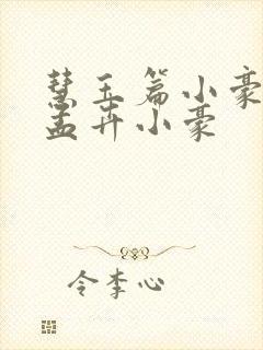 慧玉篇小豪续上孟卉小豪