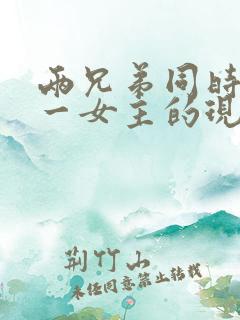 两兄弟同时拥有一女主的现言