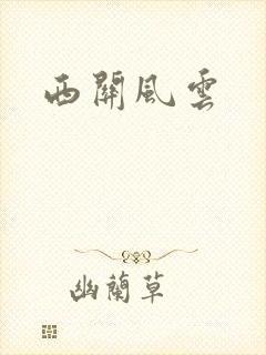 西关风云