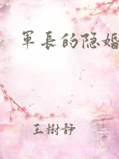 军长的隐婚娇妻