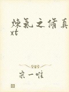 炼气之修真者txt