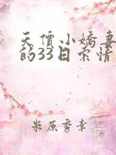 天价小娇妻总裁的33日索情