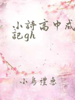 小诗高中成长日记gh