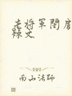 老将军闺房H肉辣文