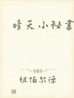 晴天小秘书