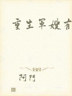 重生军嫂有空间