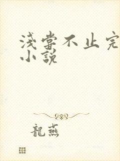 浅尝不止完整版小说