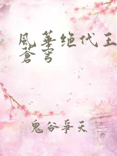 风华绝代王妃斗苍穹