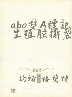 abo双A标记生殖腔撕裂