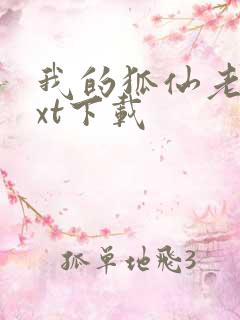 我的狐仙老婆txt下载