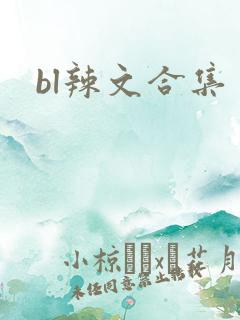 bl辣文合集