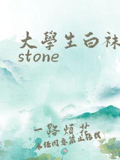 大学生白袜飞机stone