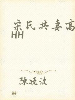宋氏共妻高黄HHH